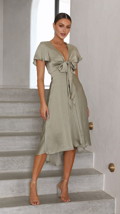 Load image into Gallery viewer, Sunny Daze Dress - Olive
