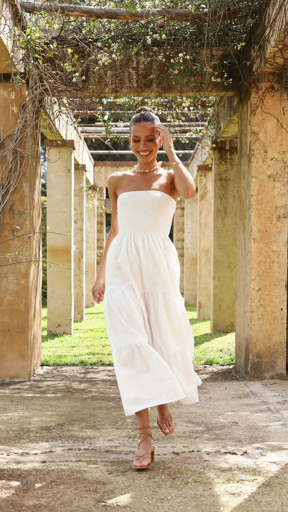 Brooke Maxi Dress - White