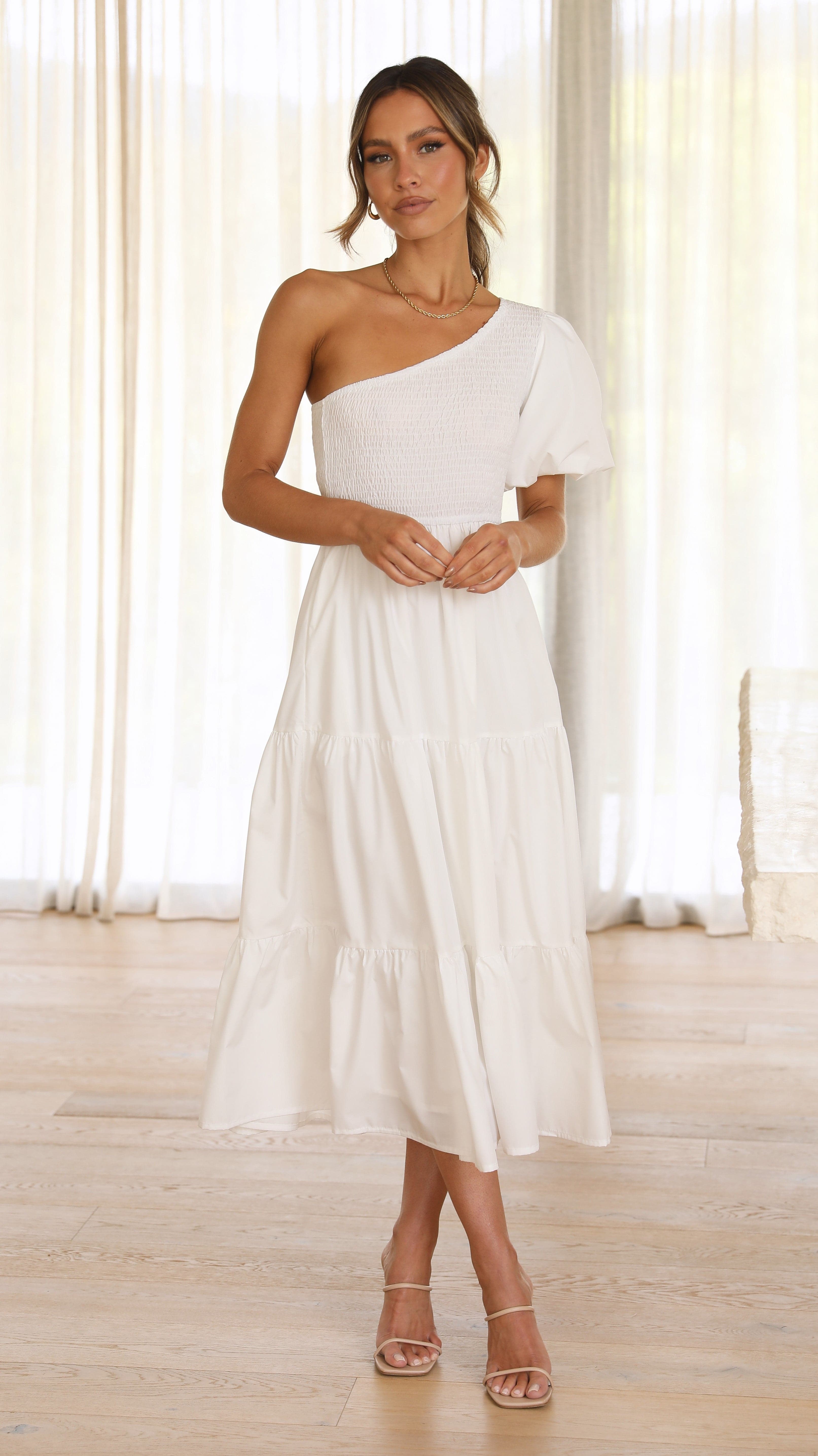 Frankie Maxi Dress - White - Buy Women's Dresses - Billy J