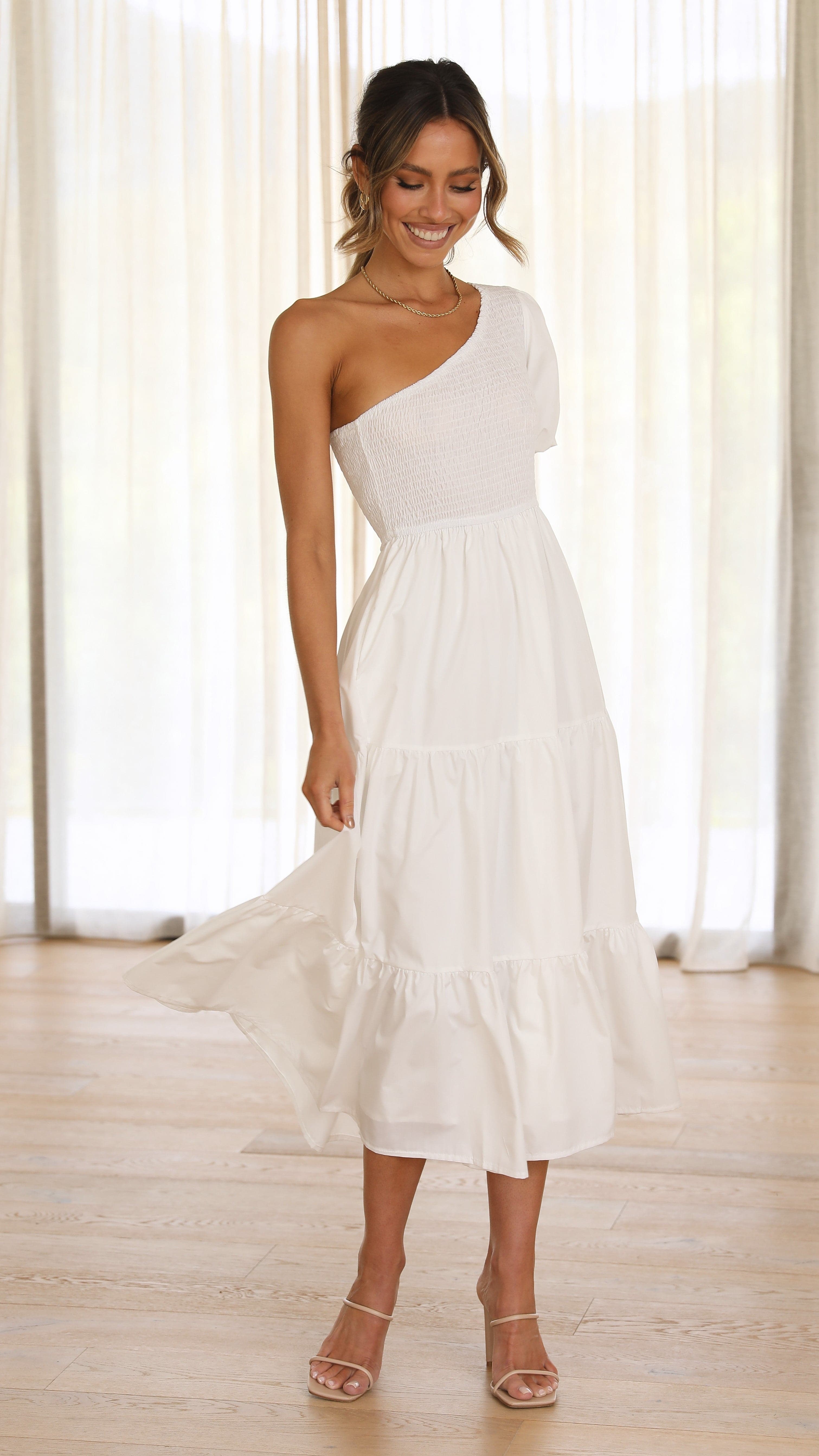 Frankie Maxi Dress - White - Buy Women's Dresses - Billy J