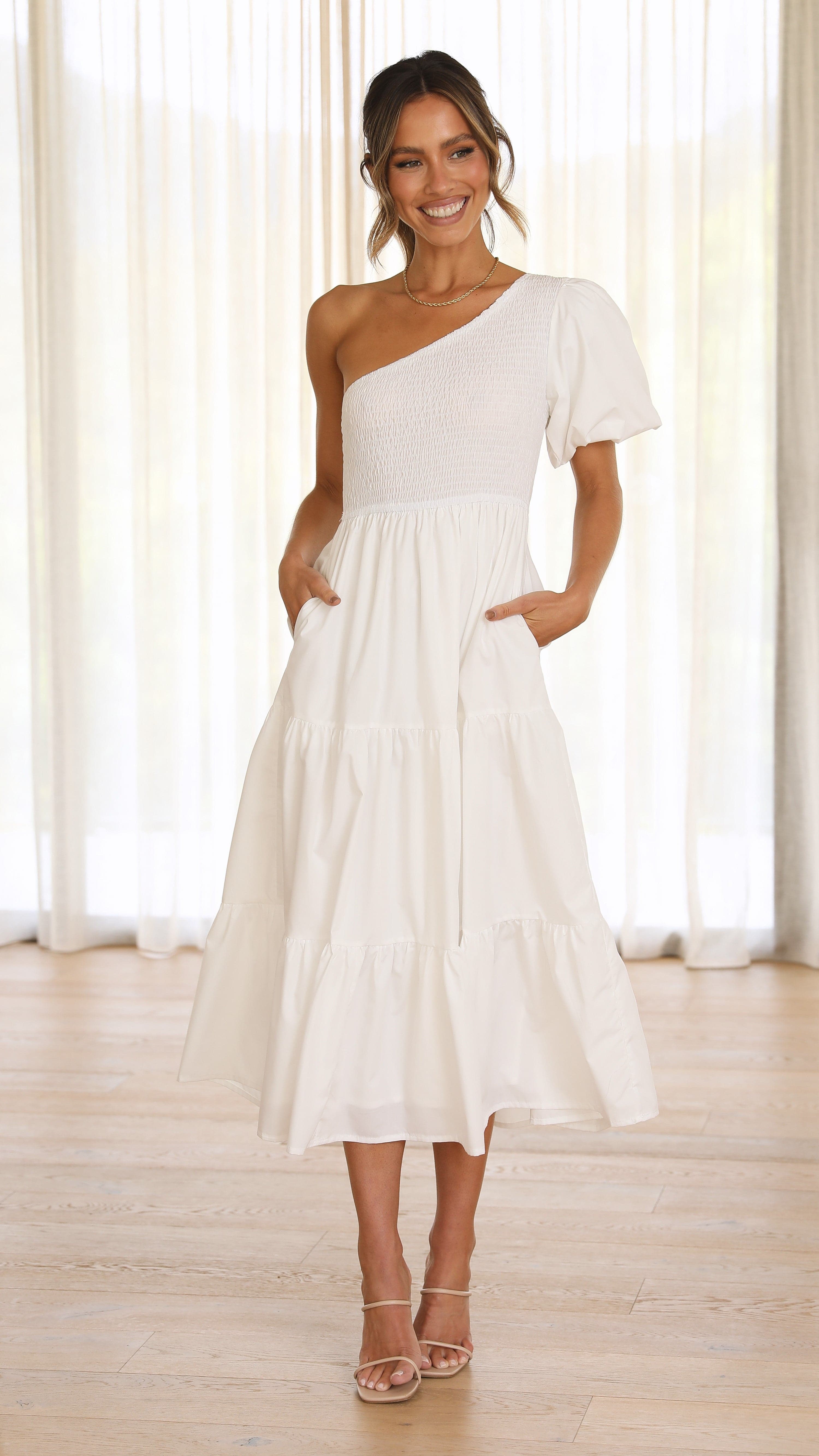 Frankie Maxi Dress - White