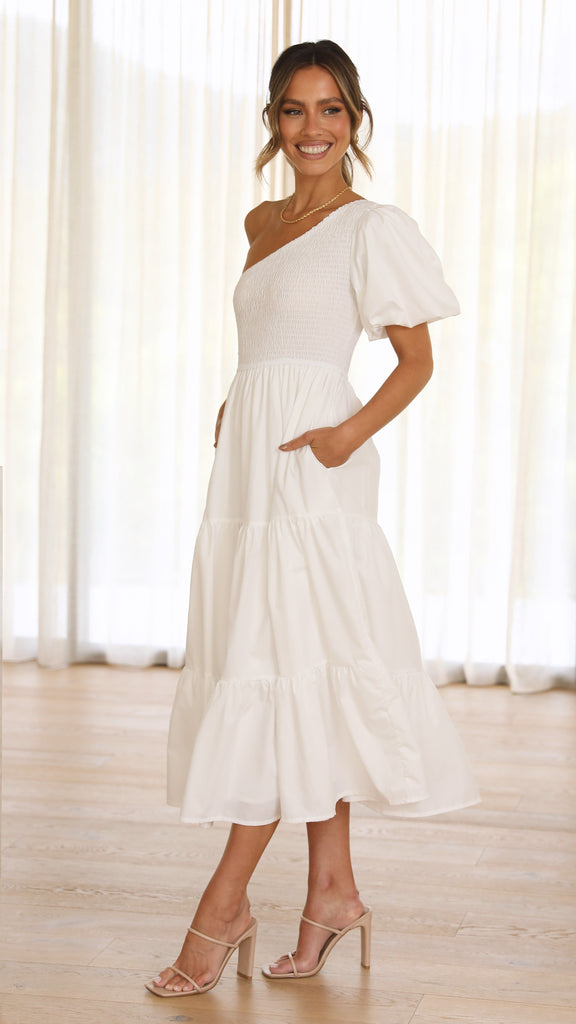 Frankie Maxi Dress - White