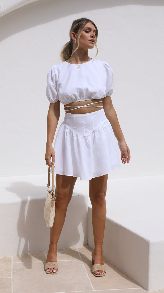 Sidney Mini Dress - White