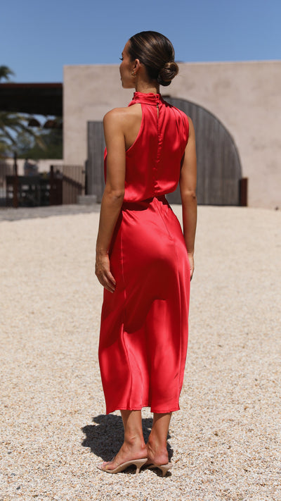 Load image into Gallery viewer, Esther Maxi Dress - Red
