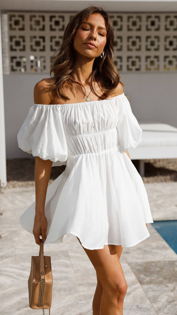 Adi Mini Dress - White