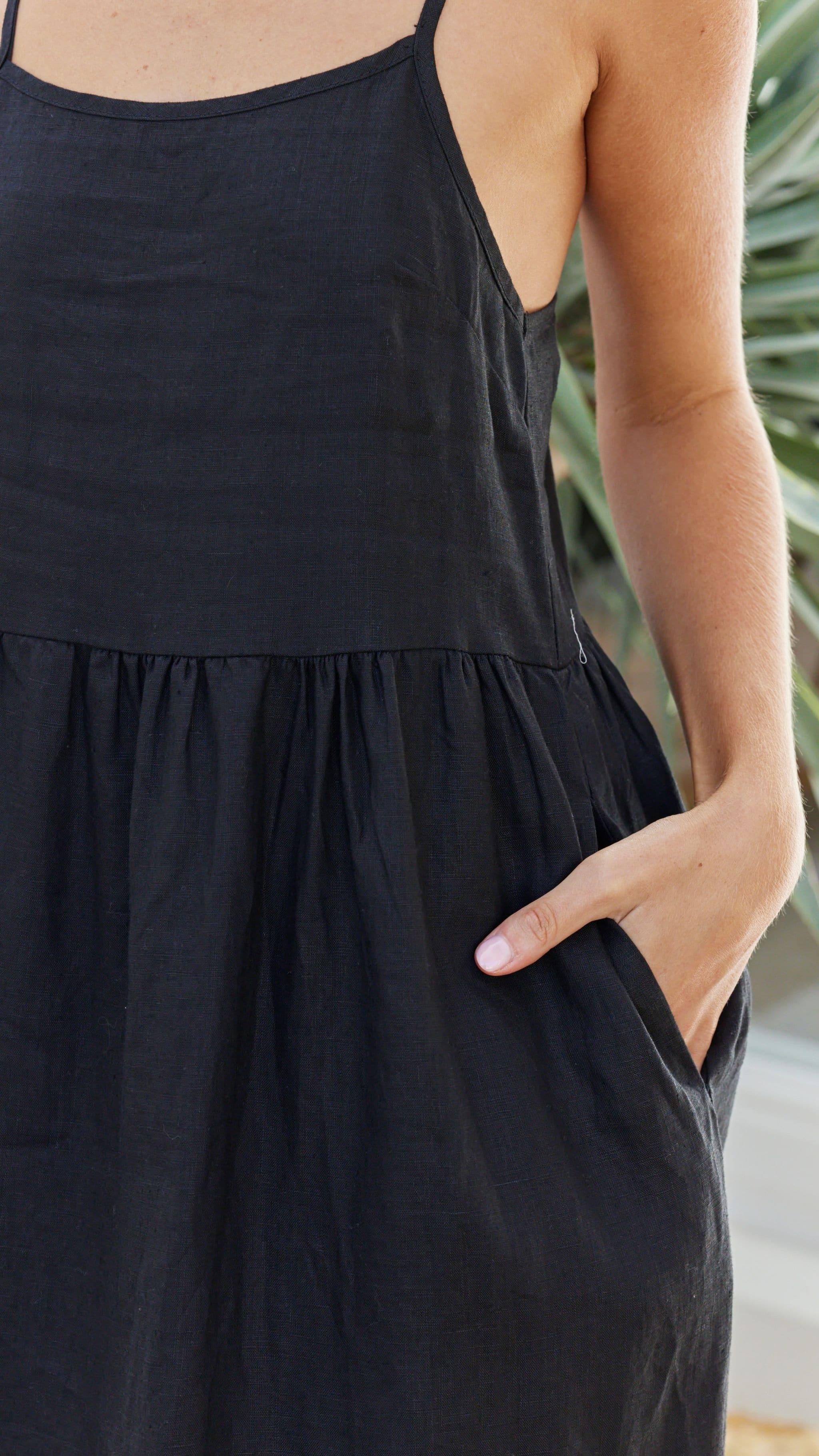 Nico Maxi Dress - Black - Billy J