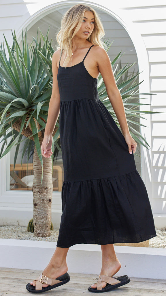 Nico Maxi Dress - Black