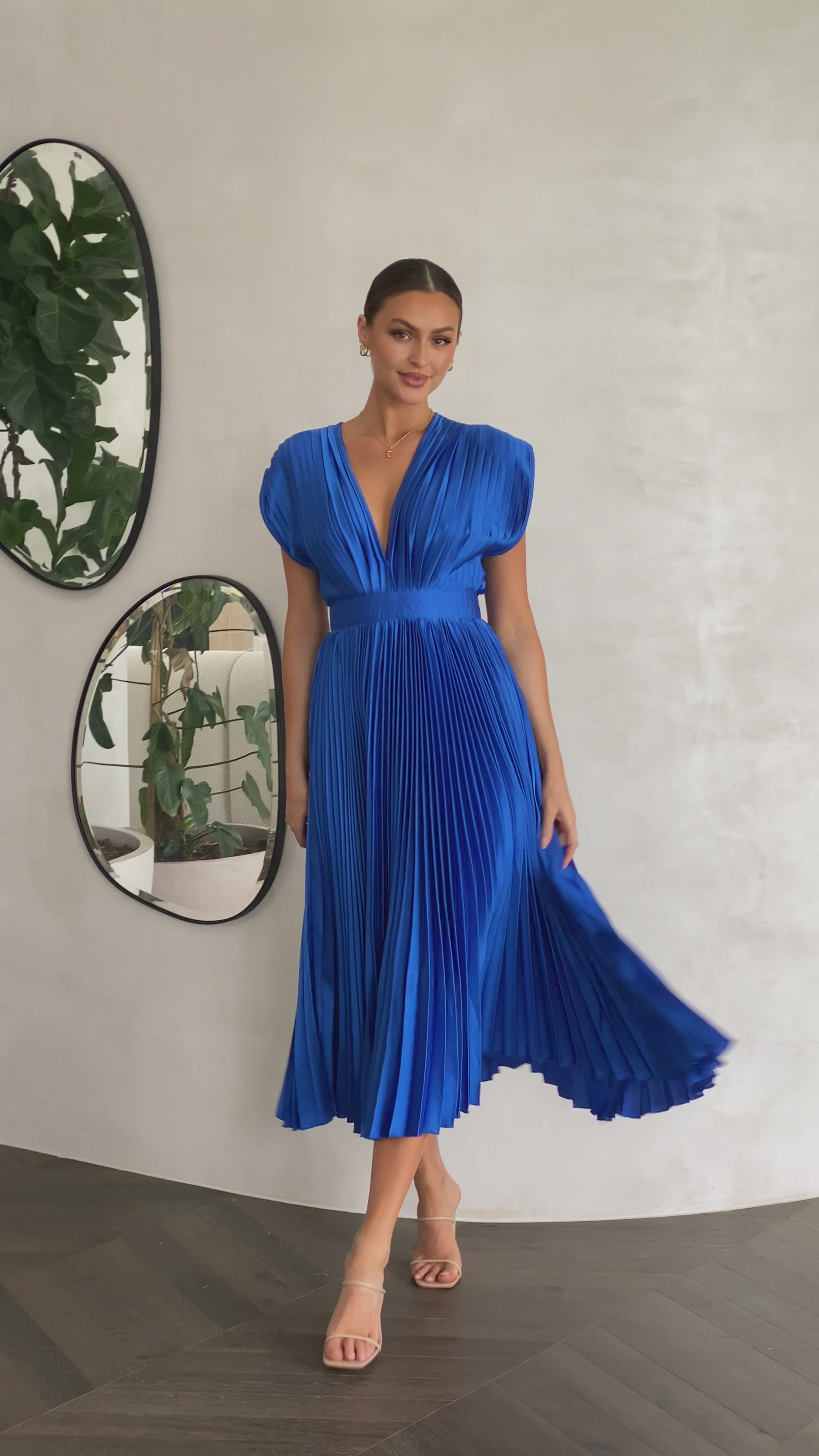 Gina Maxi Dress - Blue
