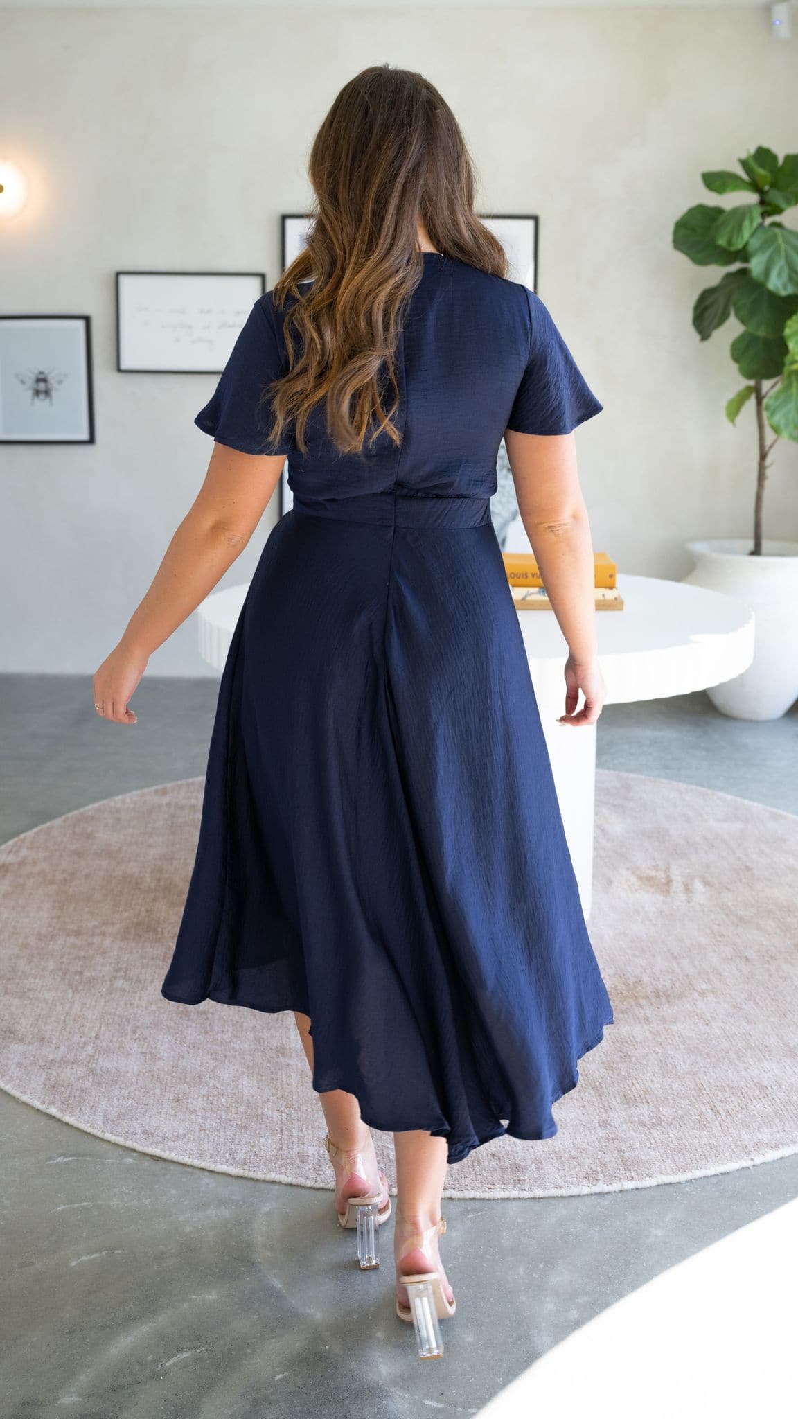 Sunny Daze Dress - Navy - Billy J