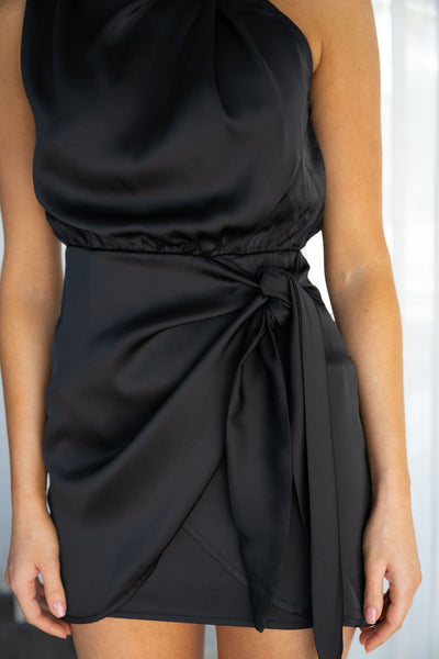Load image into Gallery viewer, Maleri Mini Dress - Black
