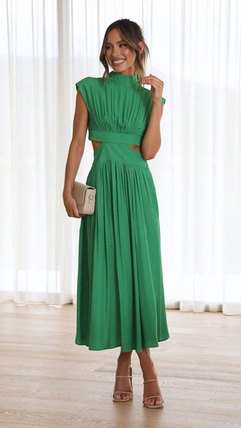 Cindie Midi Dress - Green - Buy Women's Dresses - Billy J