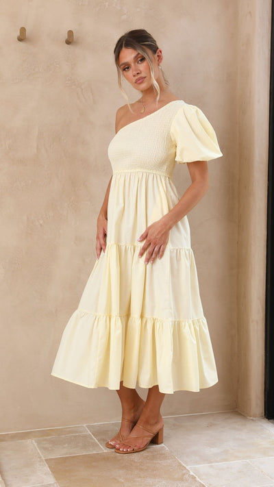 Load image into Gallery viewer, Frankie Maxi Dress - Yellow
