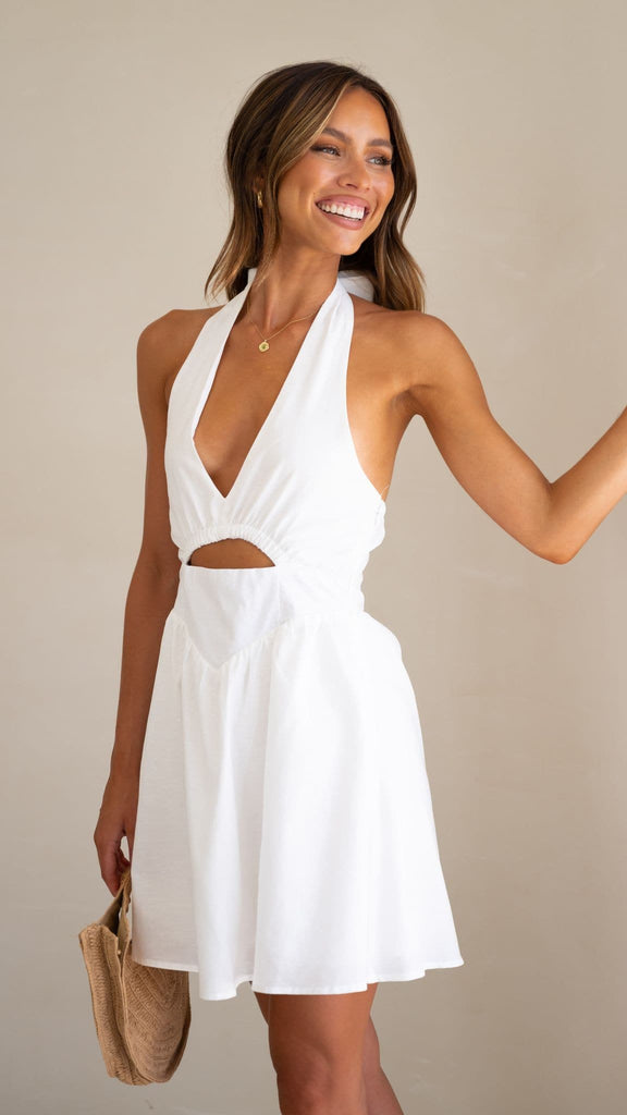 Kylie Mini Dress - White