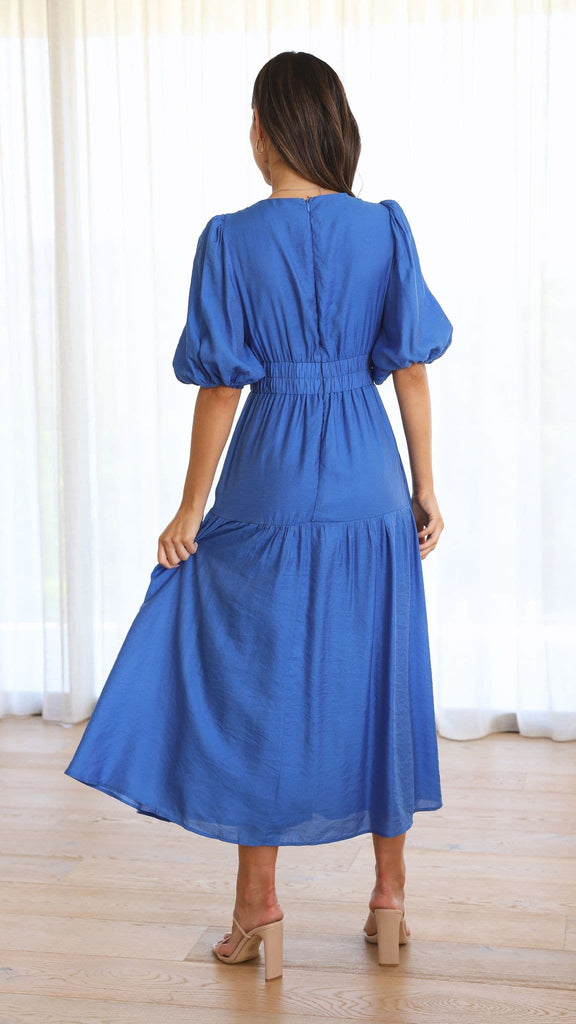Erin Midi Dress - Cobalt Blue - Buy Women's Dresses - Billy J