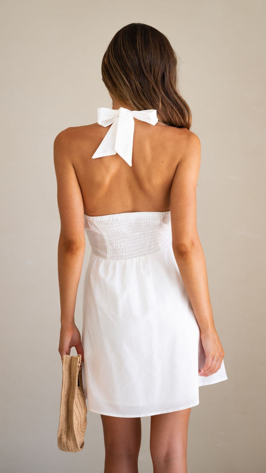 Kylie Mini Dress - White