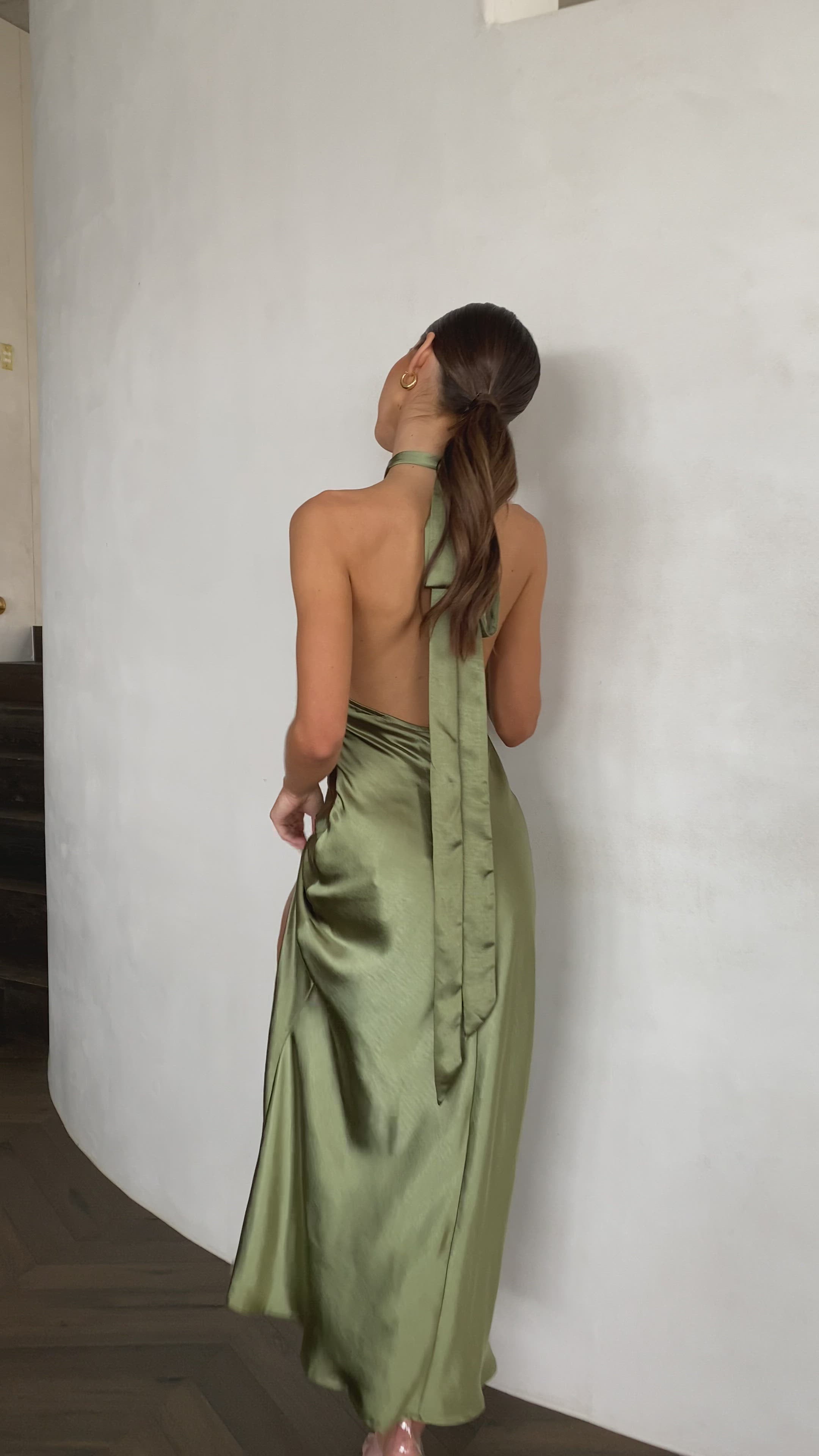 Amalia Maxi Dress - Olive
