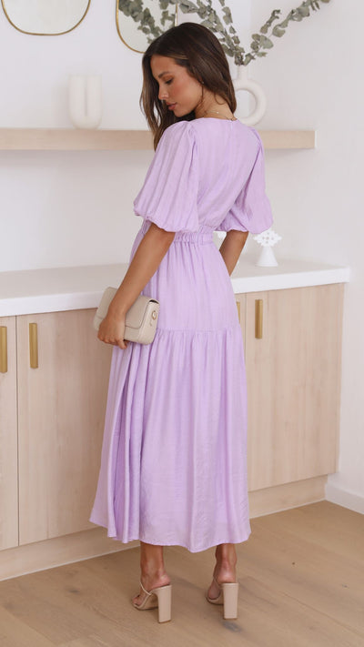 Load image into Gallery viewer, Erin Midi Dress - Lilac
