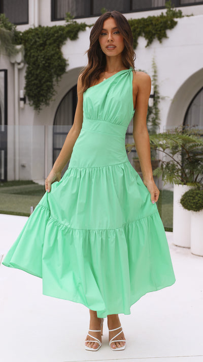 Load image into Gallery viewer, Jayma Maxi Dress - Green
