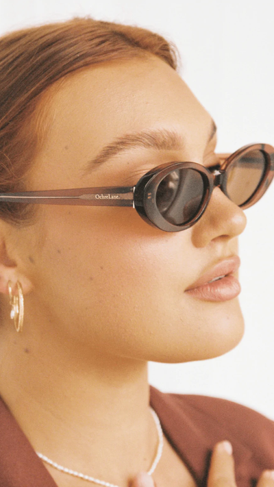 Load image into Gallery viewer, Ochre Lane Emerson Sunglasses - Cocoa
