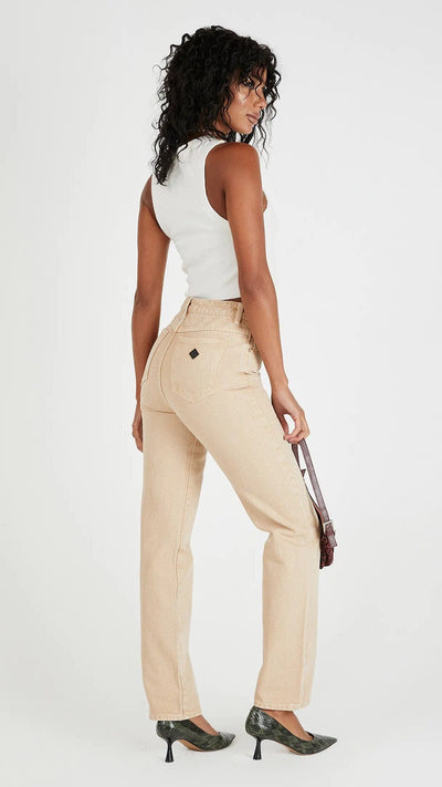 Load image into Gallery viewer, Abrand 94 High Straight - Faded Khaki
