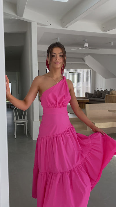 Load and play video in Gallery viewer, Jayma Maxi Dress - Pink
