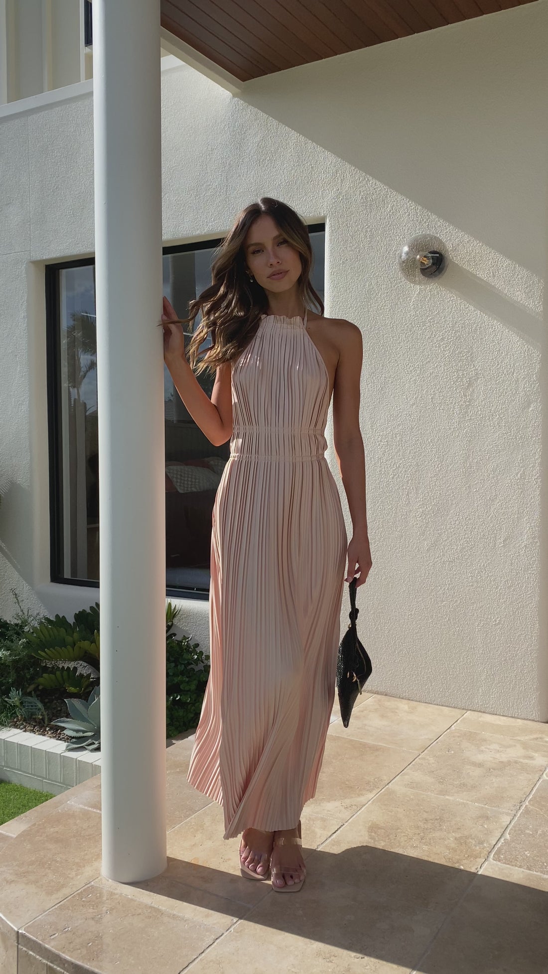 Frances Maxi Dress - Champagne - Billy J