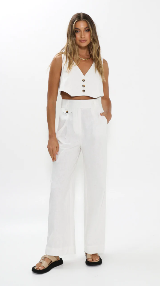 Milly Pants - White