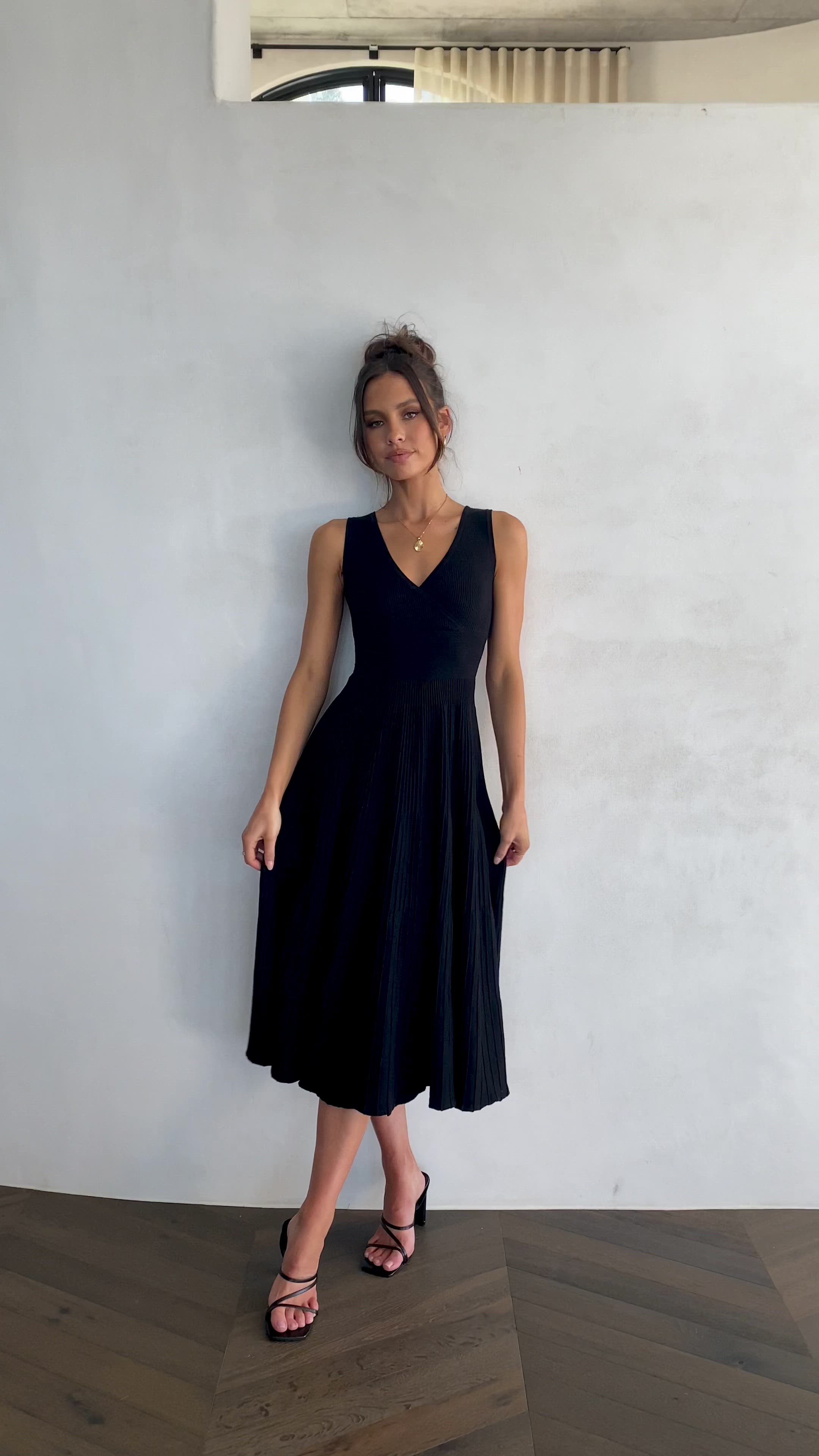 Jayde Knit Dress - Black