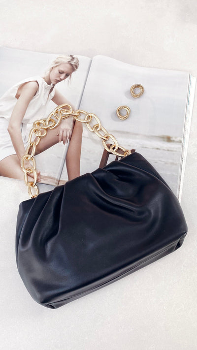 Load image into Gallery viewer, Jetta Shoulder Bag - Black
