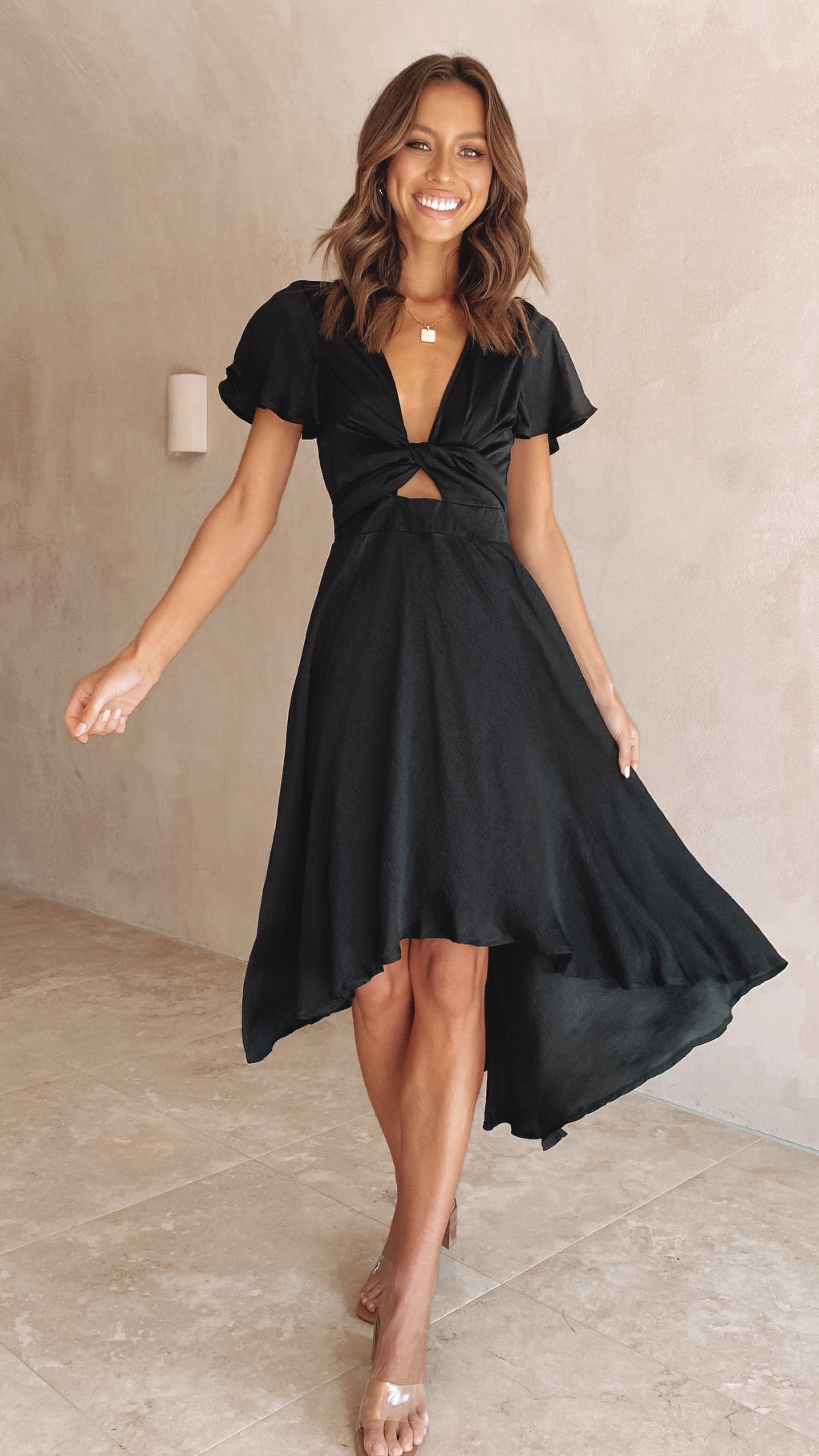 Sunny Daze Dress - Black - Billy J