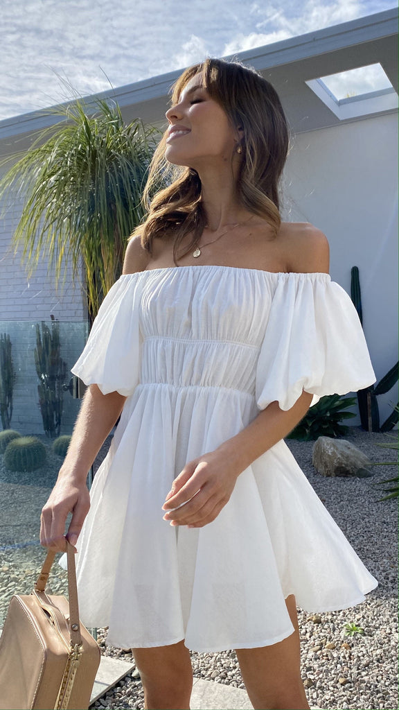 Adi Mini Dress - White