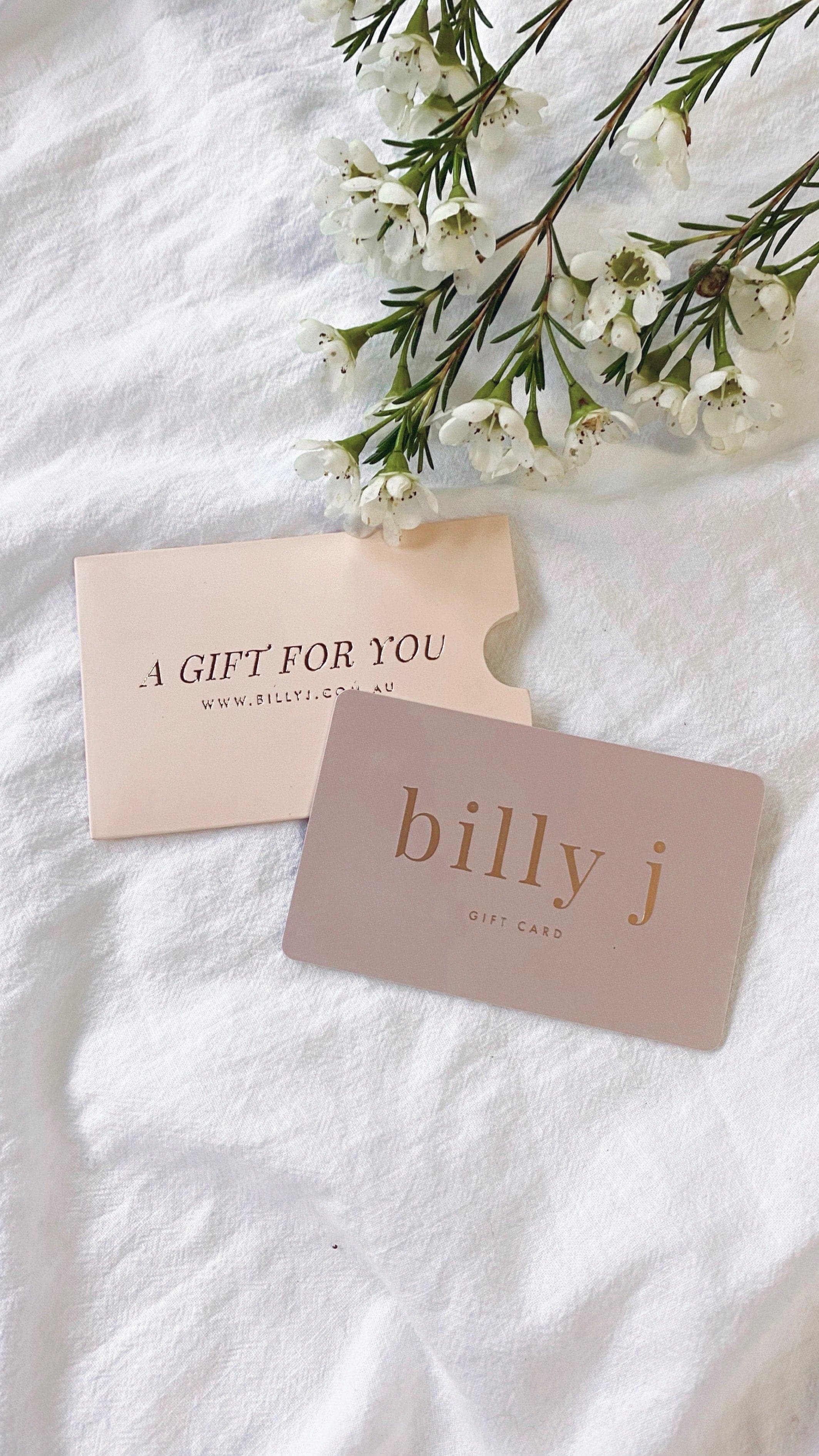 Gift Card - $50 - Billy J