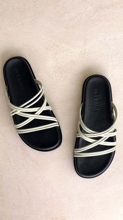 Load image into Gallery viewer, Sol Sana St Tropez Footbed - Off White
