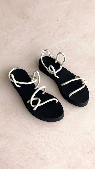 Load image into Gallery viewer, Sol Sana Rogue Sandal - Off White
