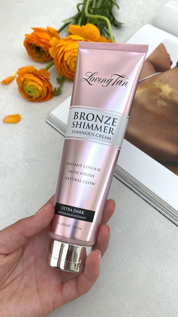 Loving Tan Bronze Shimmer Luminous Cream Instant Colour - Dark 120ml