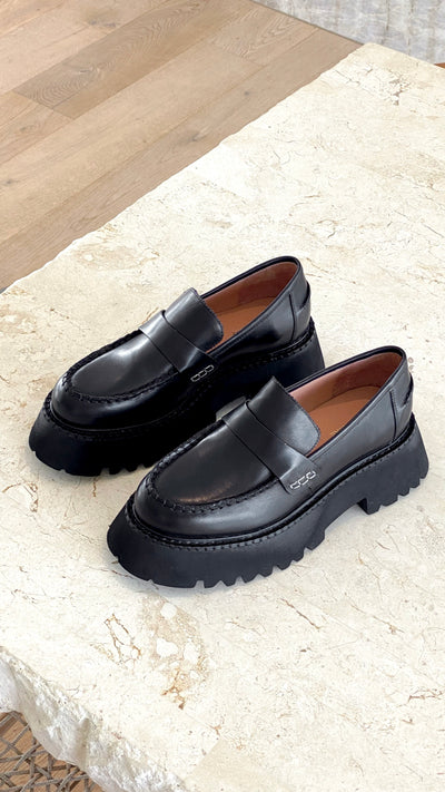 Load image into Gallery viewer, Alias Mae Tammy Loafers - Black - Billy J

