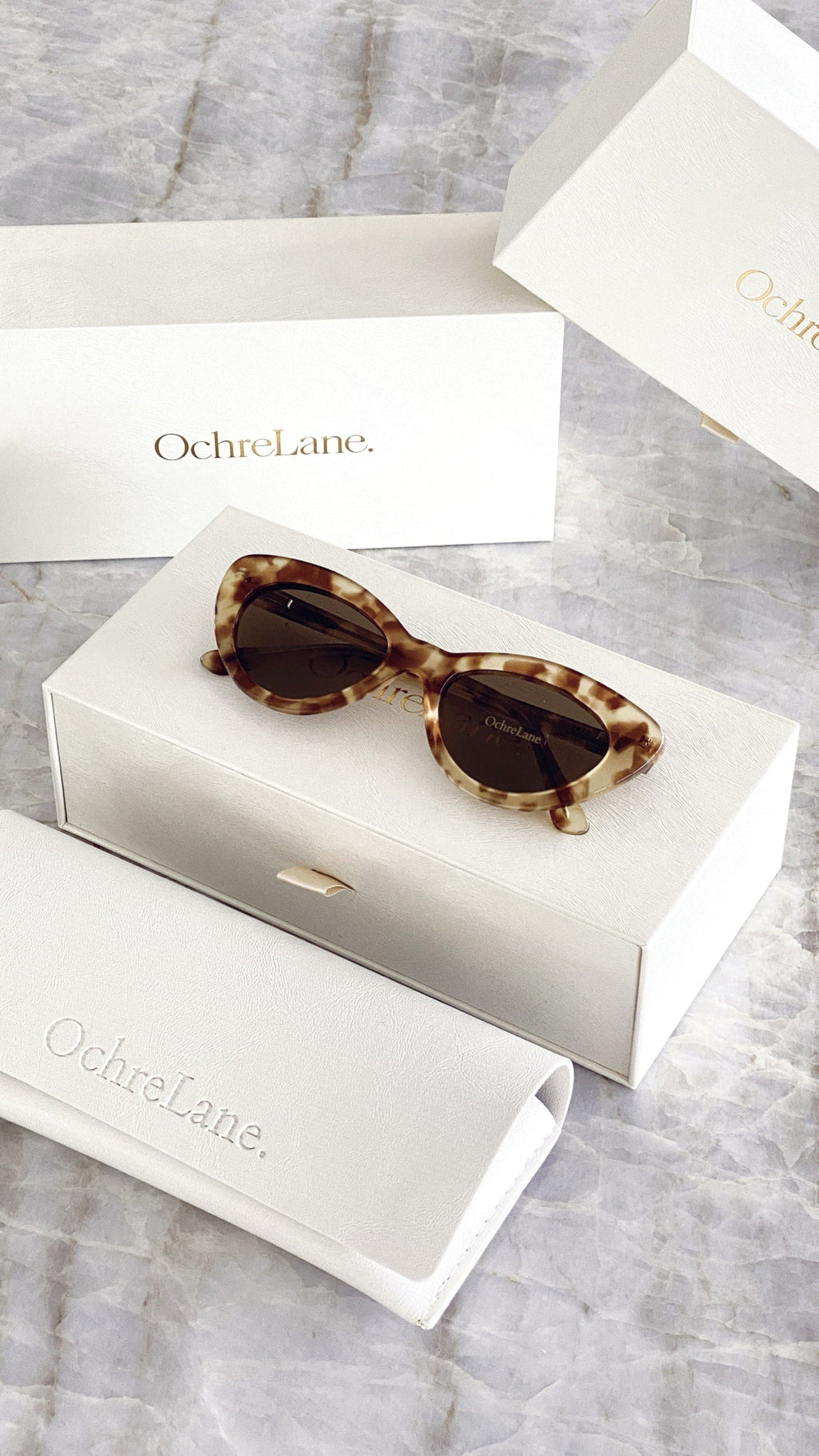 Ochre Lane Isla Sunglasses - Golden Tort