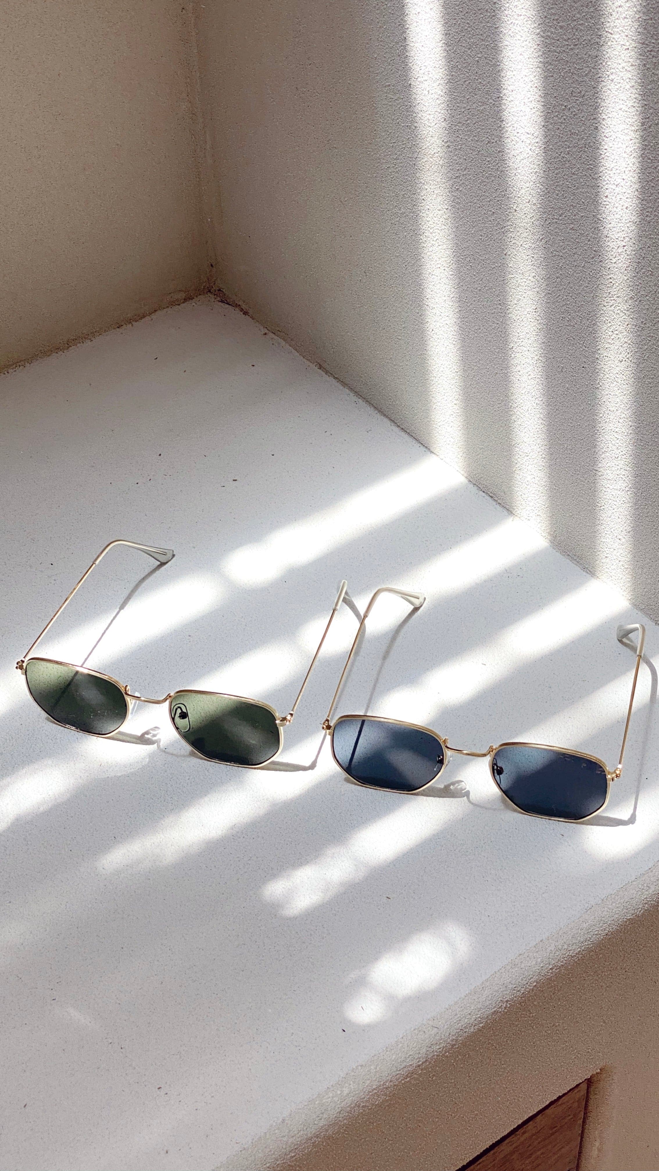Mossman Sunglasses - Teal/Gold