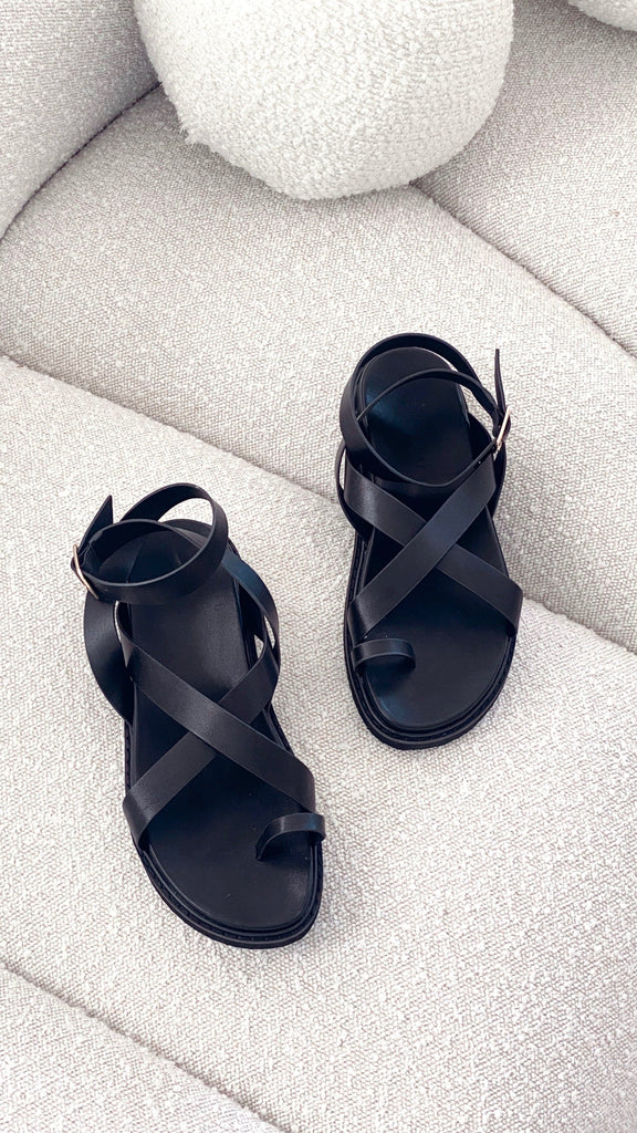 Zinnia Sandals - Black
