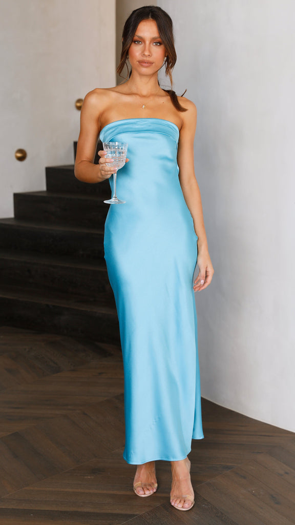 Miya Maxi Dress - Blue