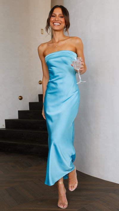 Load image into Gallery viewer, Miya Maxi Dress - Blue
