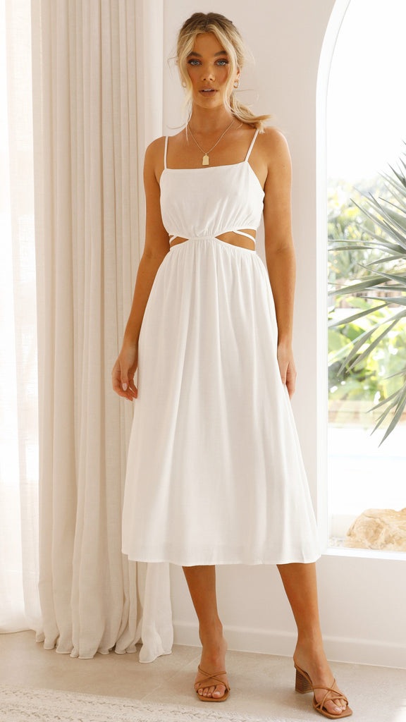Sachi Dress - White