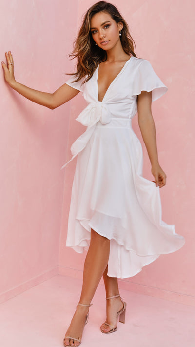 Load image into Gallery viewer, Sunny Daze Dress - White - Billy J
