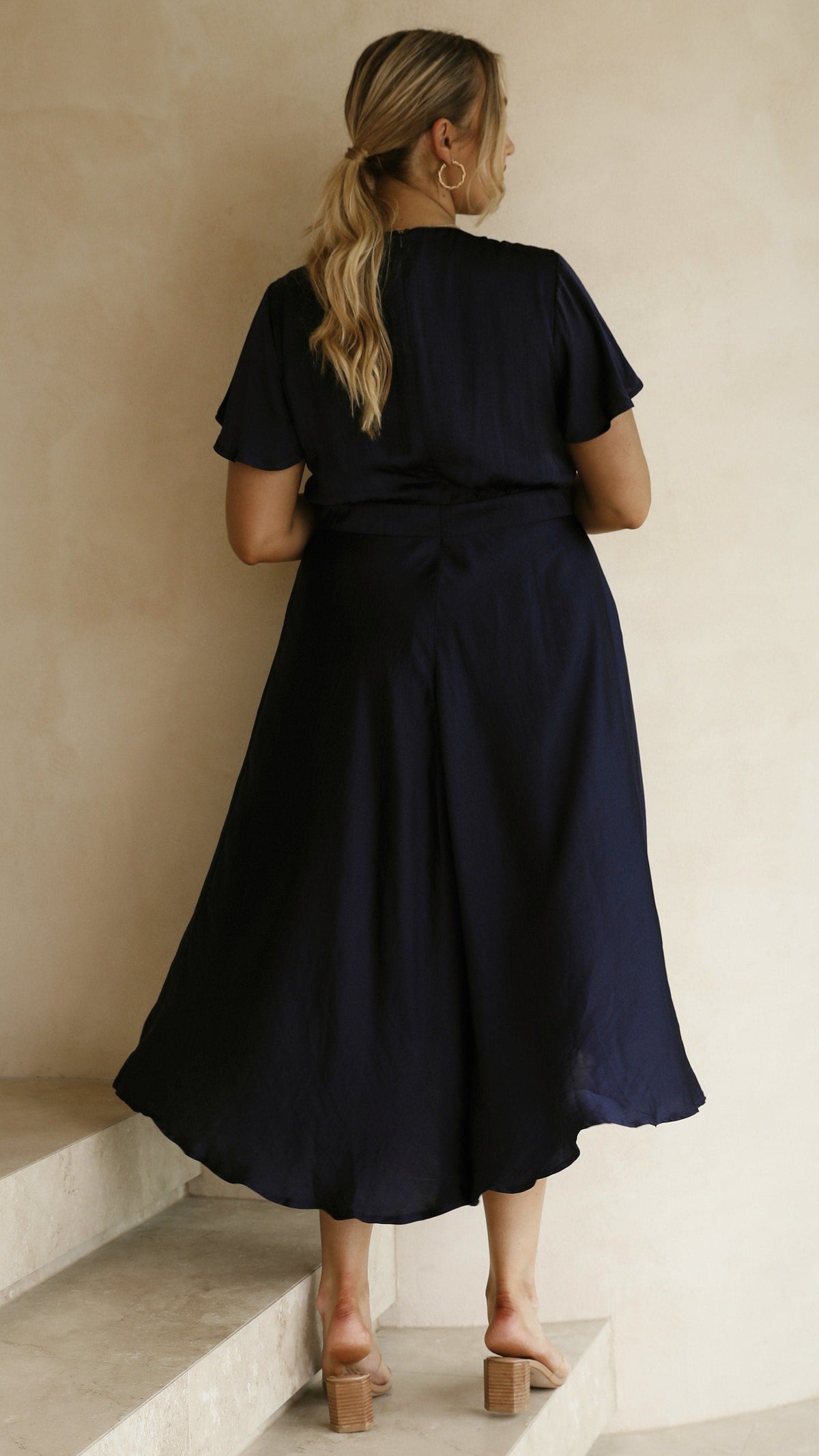 Sunny Daze Dress - Navy - Billy J