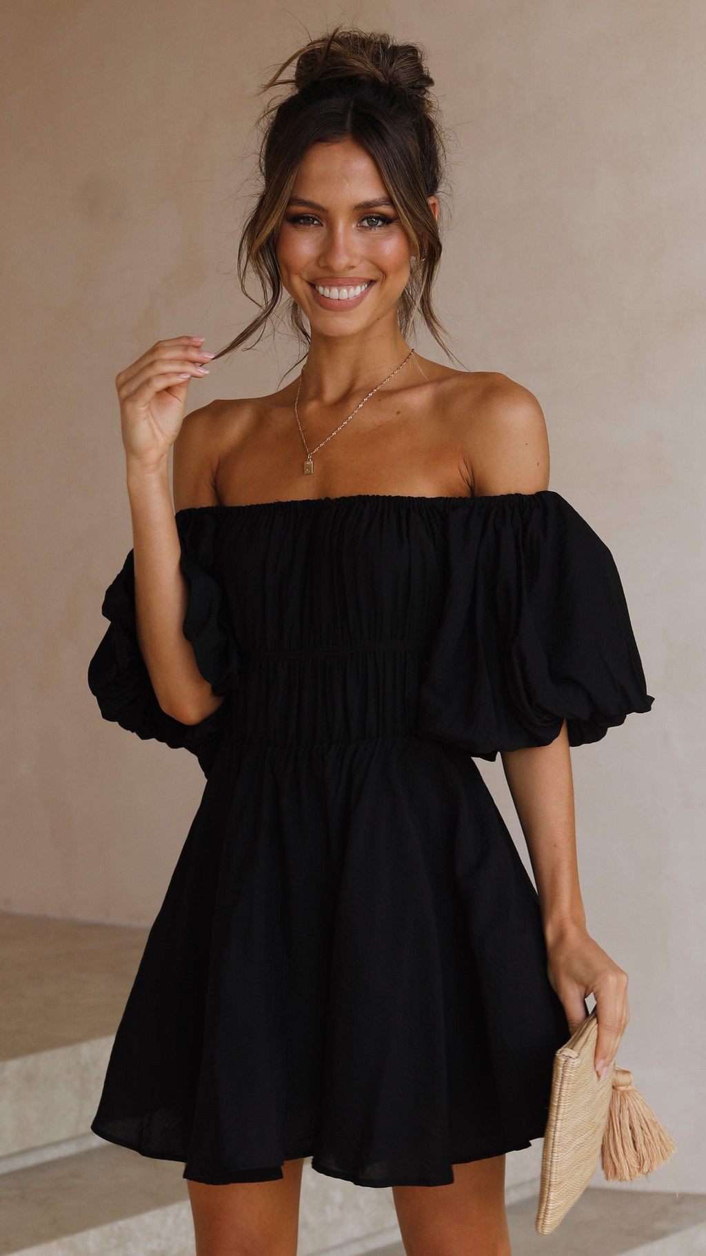 Adi Mini Dress - Black