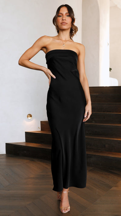 Load image into Gallery viewer, Miya Maxi Dress - Black
