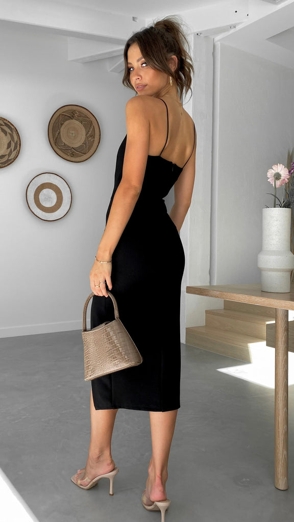 Kenzie Midi Dress - Black