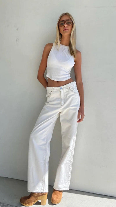 Load image into Gallery viewer, Abrand Slouch Jean - Vintage White
