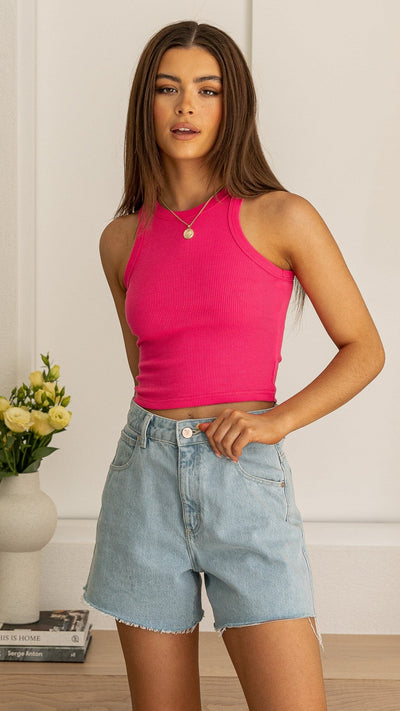 Load image into Gallery viewer, Alita Top - Hot Pink
