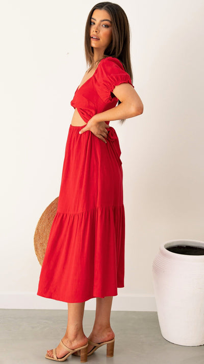 Load image into Gallery viewer, Sami Maxi Dress - Red
